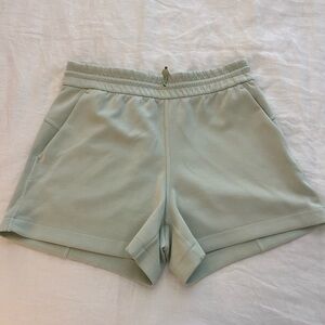 Lululemon Athletica Softstreme Light Green Athletic Shorts